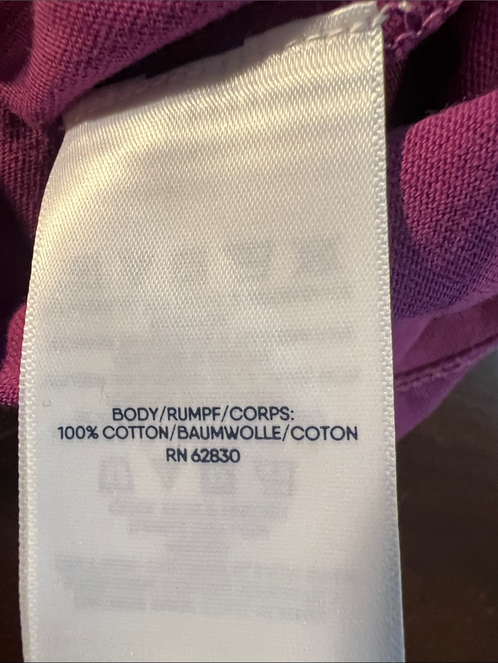 Lands' End Lavender to Magenta Ombre Sleeveless Tunic - Picture 5 of 5